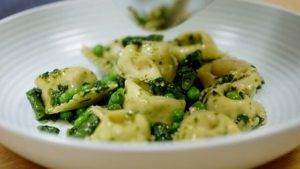 Ricotta and herb cappellacci