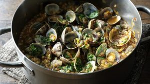 Sardinian couscous with clams