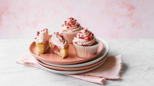 Strawberry shortcake cupcakes recipe