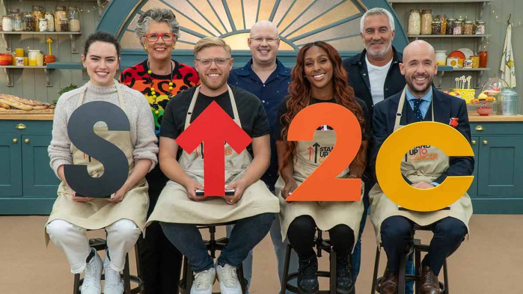 The Great Celebrity Bake Off for SU2C episode 1