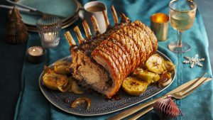 French trimmed roast pork