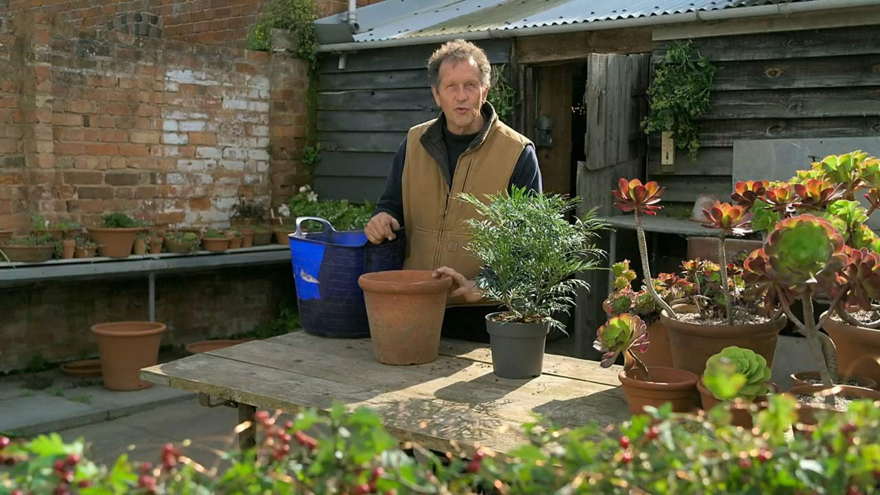 Gardeners’ World 2022/23 Winter Specials episode 4: Monty Don gets stuck into some winter jobs - demonstrating how to store dahlia tubers