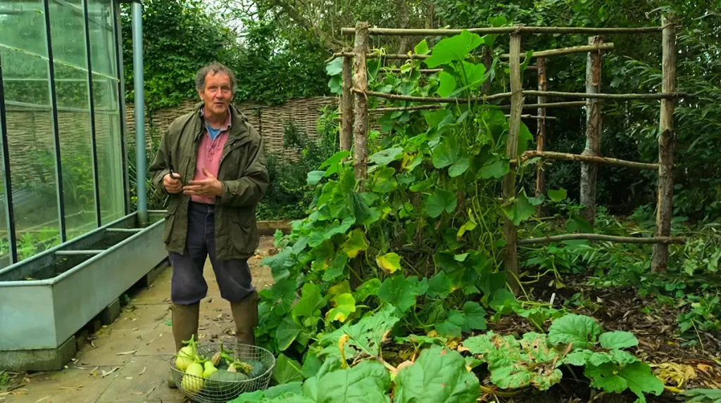 Monty Don Takes Stock of Pumpkins, Squashes and Alpines