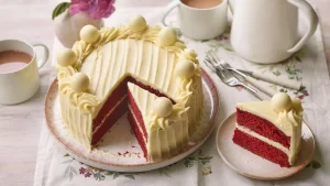 Mary Berry's red velvet cake
