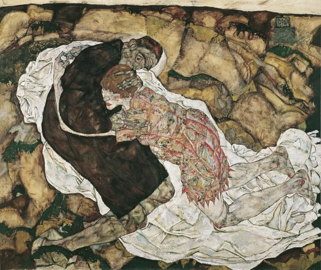 Masterpieces of Vienna - Schiele's Death and the Maiden