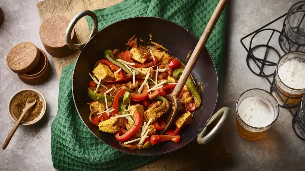 Paneer jalfrezi
