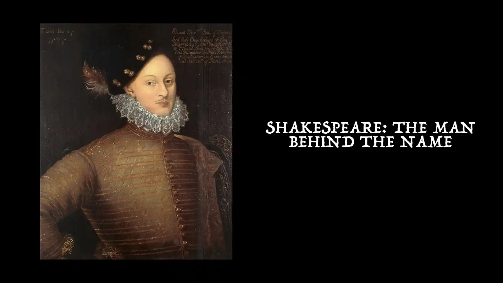 Shakespeare: The Man Behind the Name