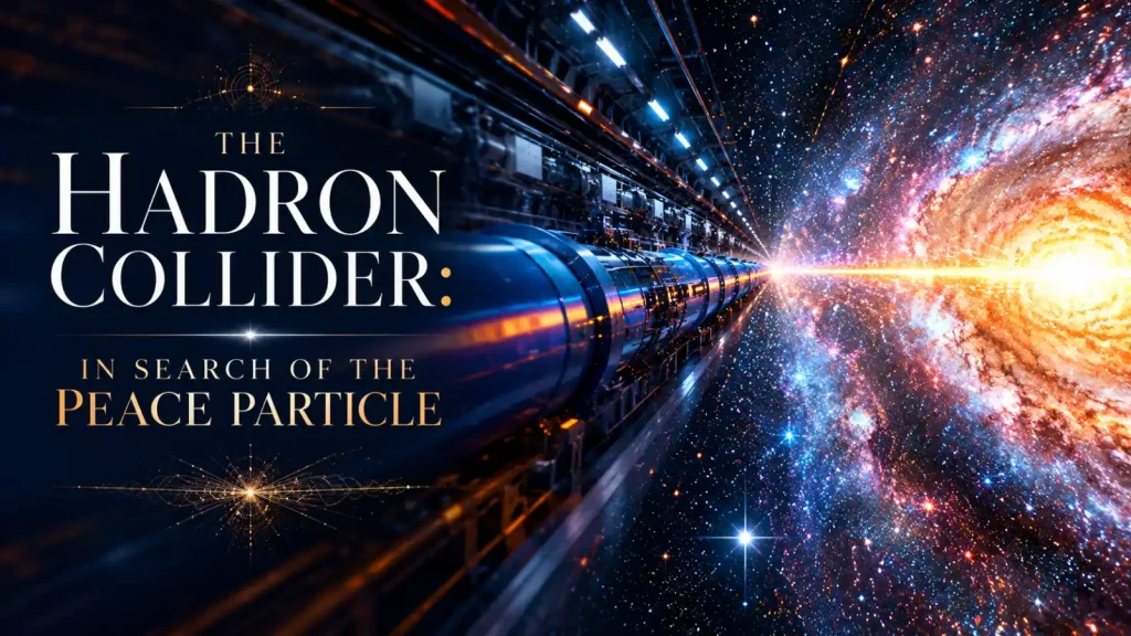 The Hadron Collider In Search of the Peace Particle